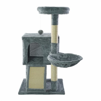 Котешко дърво със скривалища